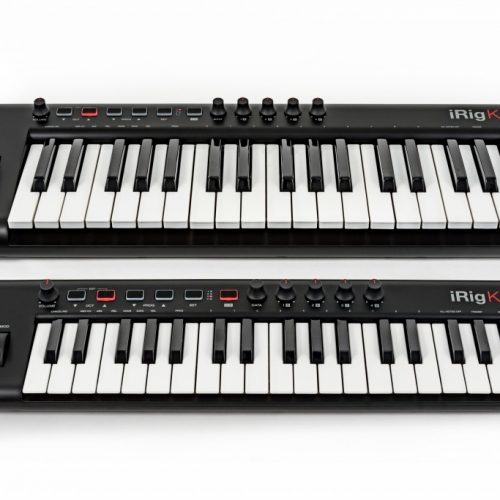 iRig Keys 2 - Tastiera MIDI/Controller universale con 37 tasti mini - Controller Midi USB a tastiera
