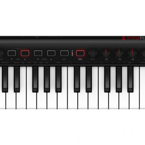 iRig Keys 2 MINI - Tastiera MIDI/Controller universale con 25 tasti mini - Controller Midi USB a tastiera