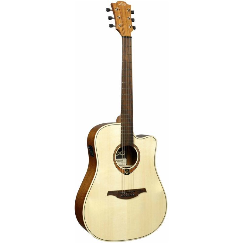 Lag - T70DCE-NAT Chitarra Acustica Dreadnought Cutaway EQ